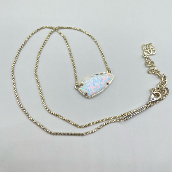 HOT Kendra Scott White Opal Cami Necklace Kendra Scott Cami - Main Image